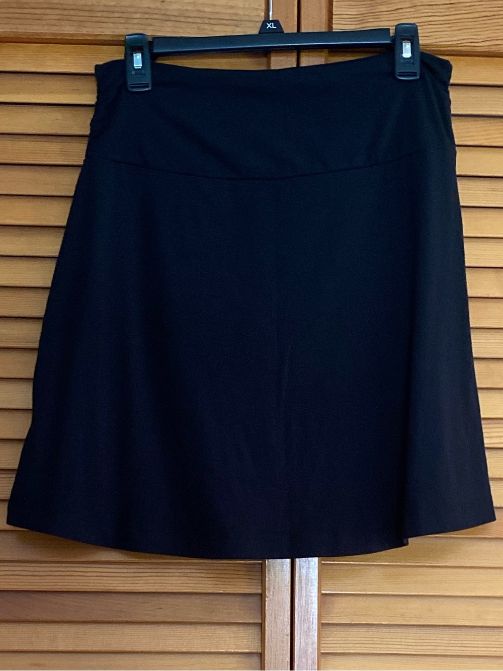Classic Black A-Line Women's LLBean Skirt